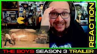 THE BOYS Season 3 Official Trailer Reaction & Thoughts (Prime Video)