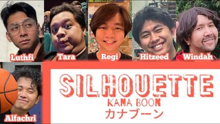 Silhouette - Ost. Naruto Shippuden | Cover by Windah, Al, Lutfhi, Tara, Rian, Hitzeed (Ai Cover)