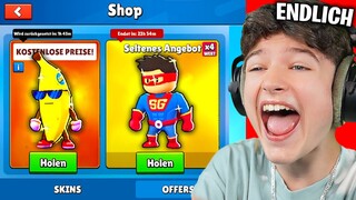 Als ERSTER alle NEUEN SKINS freischalten und mit JEDEM einen SIEG holen in Stumble Guys