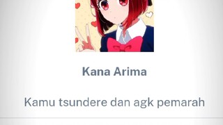 mirip sama kana arima dong 😭😭😭😭😭 my waifu