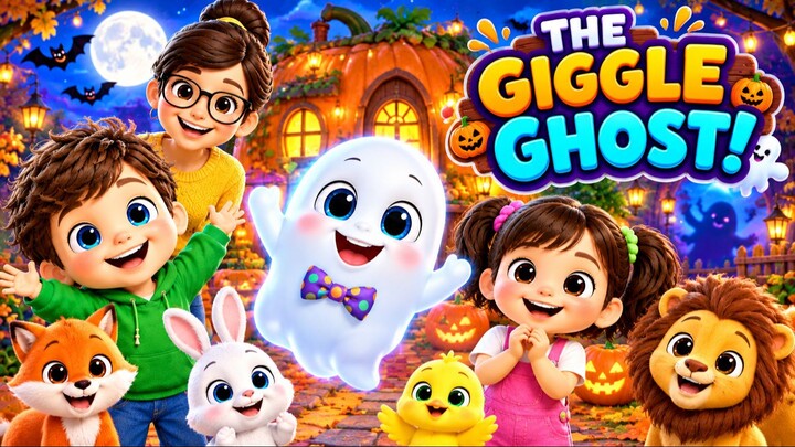 Funny Halloween Story for Kids 🎃👻 | The Giggle Ghost