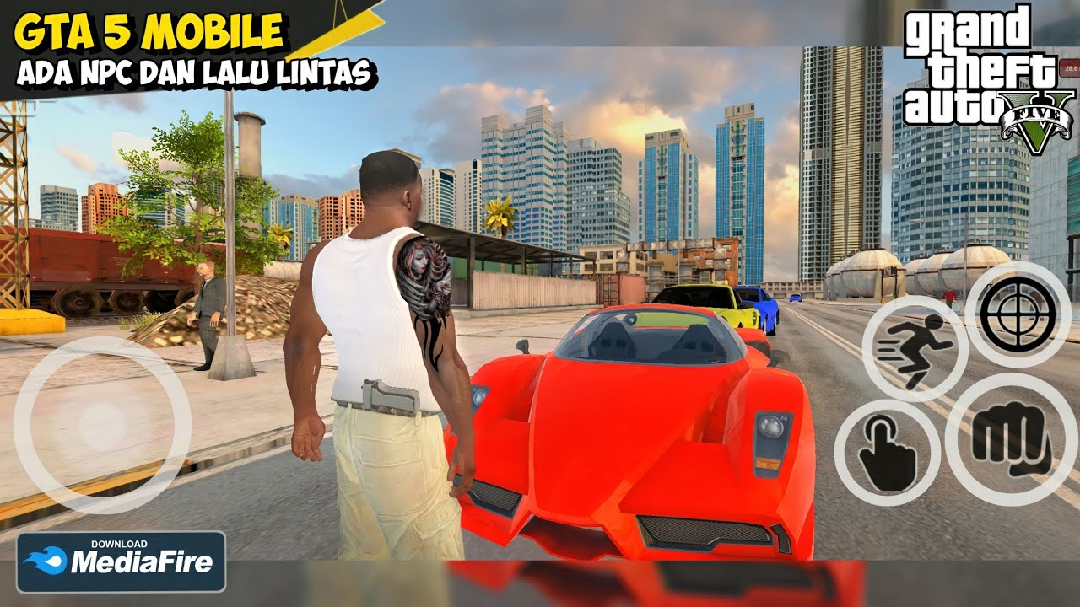 GTA 5 Fanmade Android Offline Map Luas  GTA V Fan Game Terbaik di 2021? -  BiliBili