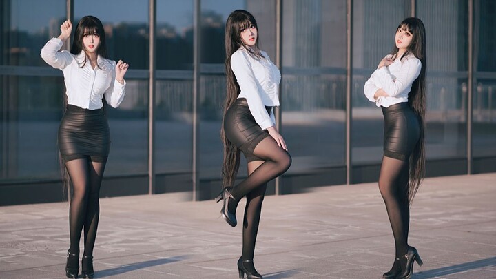 Sexy secretary dancing online ~AOA~vertical screen ·Excuse Me!