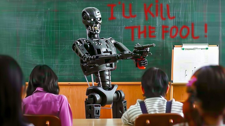 In This School, Robots Are Programmed As Teachers & Kill Students Who Get Bad Scores