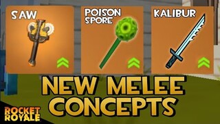 New Update Ideas: More Melees - Rocket Royale