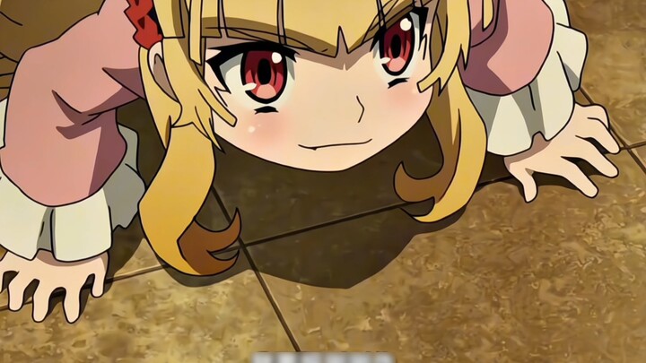 This loli seems scarier than a monster
