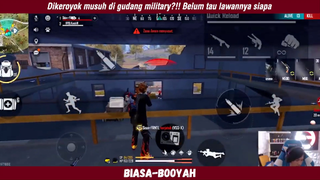 Frontal dikeroyok di gudang Military?!! Musuh bercanda???