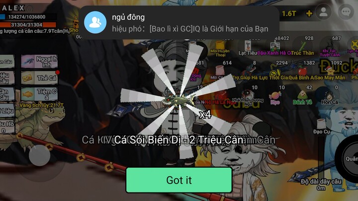 câu cá vạn cân