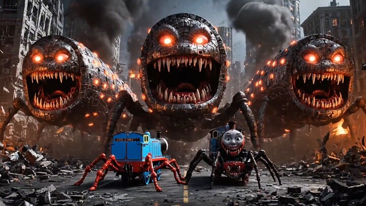 Thomas Exe Vs Choo Choo Charles dan Muncul Train Eater