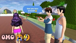 When she turns around, you will be shocked 😂🤣 || SAKURA School Simulator ( Funny Video )