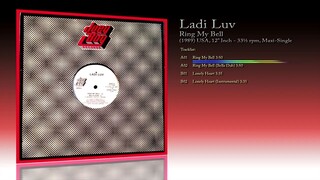 Ladi Luv (1989) Ring My Bell [12' Inch - 33⅓ RPM - Maxi-Single]