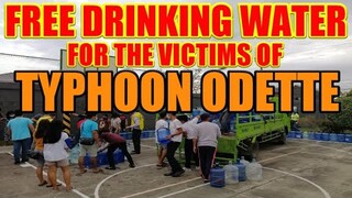 DISTRIBUTION OF FREE DRINKING WATER FOR THE VICTIMS OF TYPHOON ODETTE | TALISAY CITY, CEBU