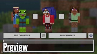 Minecraft - Character Creator Preview MineCon 2019 [HD 1080P]