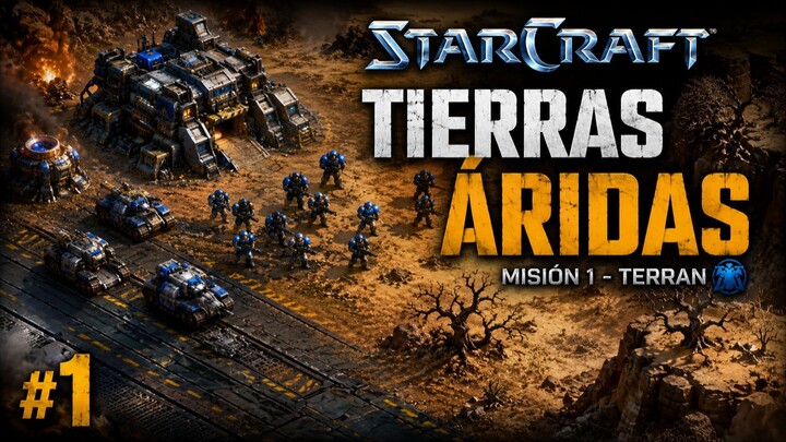 Terran #1 - Las tierras áridas - StarCraft Remastered Original