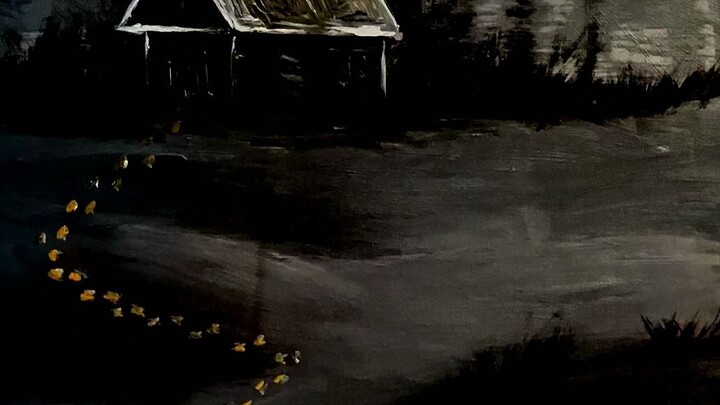 “The smoke rising from the distant chimney”