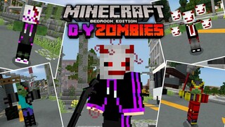 Minecraft มือถือ _ แจก+รีวิว Addon D-Y Zombies เชื้อไวรัสซอมบี้ล้างโลก!_HD_60fps