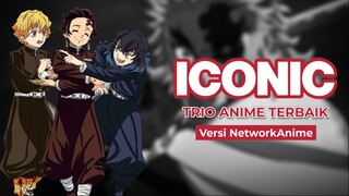 5 Trio Anime yang paling Ikonik