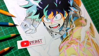 วาดมิโดริยะ อิซุกุ My Hero Academy