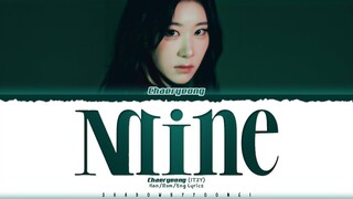 [FULL VER.] CHAERYEONG (ITZY) 'Mine' Lyrics [Color Coded Han_Rom_Eng] | ShadowByYoongi