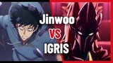 amv anime (jinwoo vs Igris)