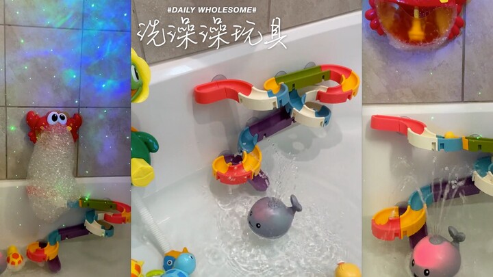 Such a perfect bath toy for little baby!