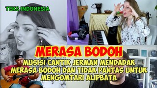 MINDER‼️ MUSISI CANTIK ASAL JERMAN INI MENDADAK MERASA BODOH UNTUK MENGOMENTARI ALIPBATA | TEKS INDO