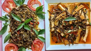 cách làm. đậu đủa khô làm gì ngon. mời cả nhà tham khảo.