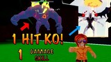 1 HIT KILL DARK DEMON & INFERNO in Anime Fighting Simulator