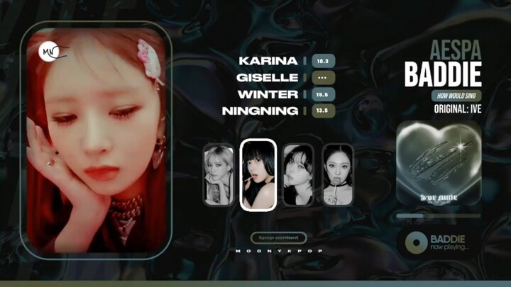 [AI COVER] aespa - BADDIE by IVE