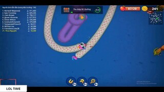 Rắn săn mồi, The best wormszone.io Legendary Snake Best gameplay #369 3