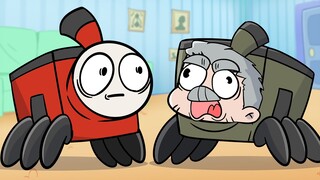 DAILY LIFE of CHOO CHOO CHARLES // Poppy Playtime Chapter 3 Animation