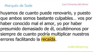 Marqués de Sade - Los Crímenes del Amor 2/5