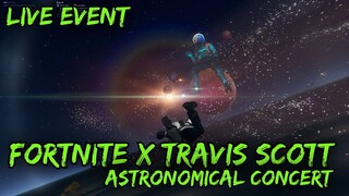 Fortnite x Travis Scott Astronomical Concert Live Event Moment
