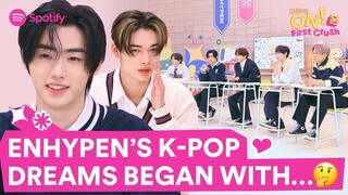 ENHYPEN tell us more about their cover of “I NEED U” by BTS | K-Pop ON! First Crush
