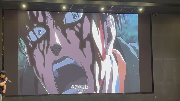 [Dubbing] Insane! Is this really not just playing the original clip?? #Attack on Titan
