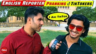 English Reporter Pranking TikTokers | Hilarious Interviews | Nevermind