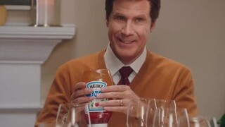 Iklan saus tomat yang agak tidak serius