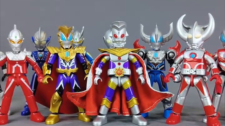 Bruce mengembalikan proses transformasi Ultraman Geed, bentuk lengkap dari Ultraman King Belia