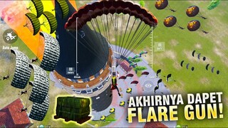 AKHIRNYA TURUN MENARA DAPET FLARE GUN! LANGSUNG DAPET AWM!- PUBG MOBILE