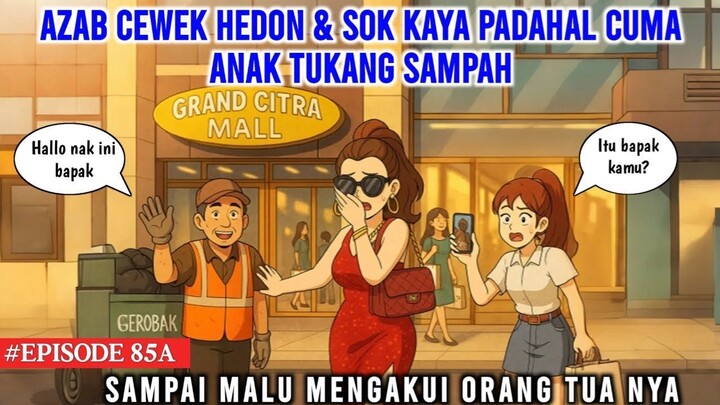 AZAB CEWEK HEDON & SOK KAYA PADAHAL CUMA ANAK TUKANG SAMPAH SAMPAI   COCO MEONG
