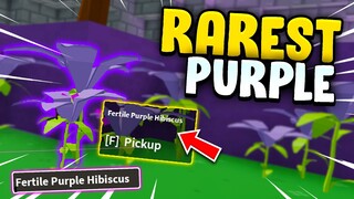 Fertilized* PURPLE FLOWER in Roblox Islands (Skyblock)