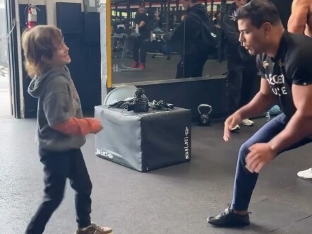 Rubber Training Little Strongman