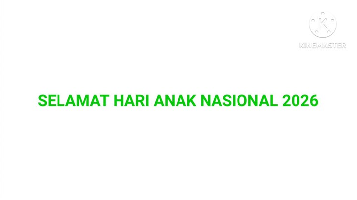 Selamat Hari Anak Nasional 2026 (23 Juli 2026)