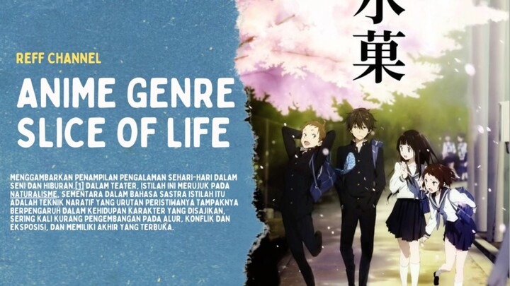Anime Genre Slice Of Life -