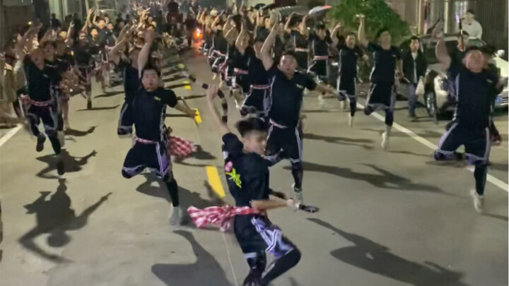 The Chaoshan Yingge dance is on! I'm already excited! This is the spirit that a Han Chinese man shou