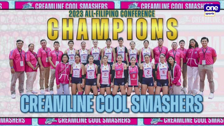 pvl all filipino conference 2023 finals champion Creamline Cool Smashers