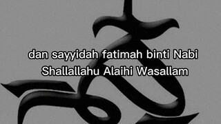 NASAB USTADZAH HALIMAH ALAYDRUS