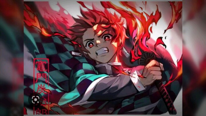 tanjiro ganteng banget 😊😣