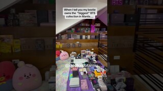 Biggest BTS Collection Manila #bts #btsarmy #doctordotarmy #kpop #btsmerch