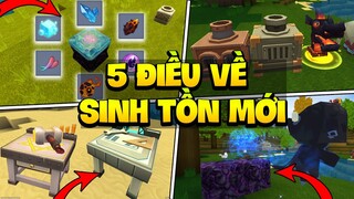 MINI WORLD: TOP 5 ĐIỀU BẠN CHƯA BIẾT VỀ CẬP NHẬT SINH TỒN MỚI 2022